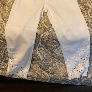 Ivanka trump brand white pants size 12